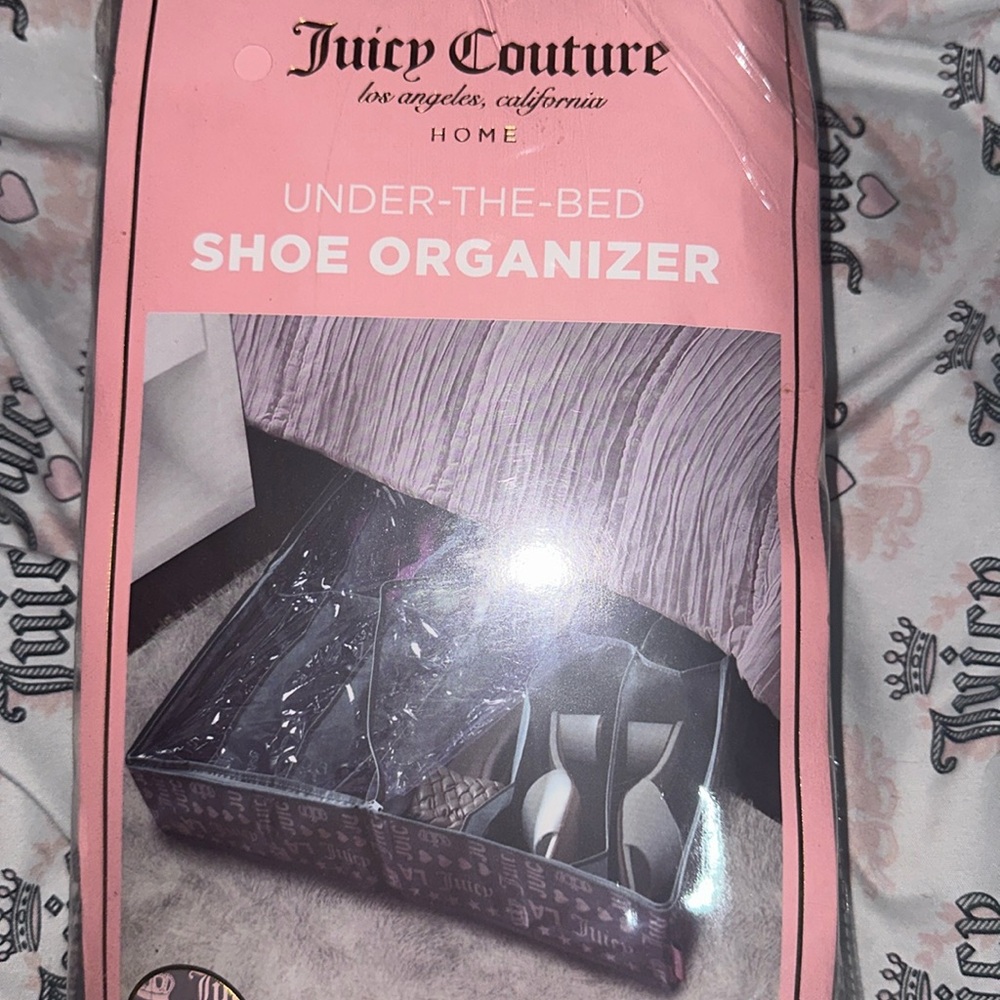 Juicy Couture under bed shoe Organizer - Picture 2 of 4